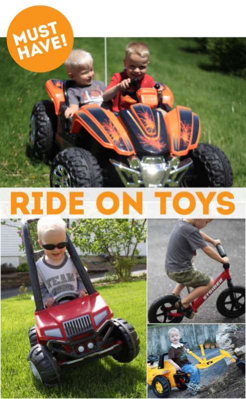 Must Have Ride On Toys for Summer!