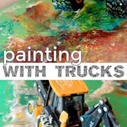 Paint with trucks