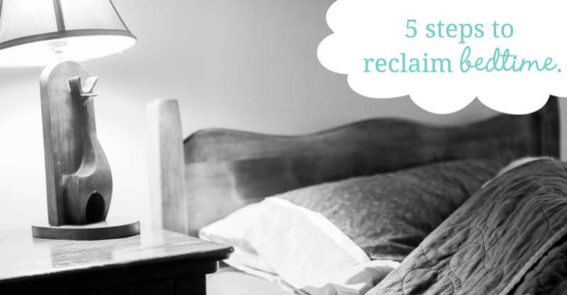 5 simple steps to help make bedtime better.