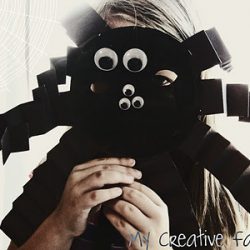 Spider Mask, 1 of the 12 Googly Eyes Crafts & Activities for Halloween