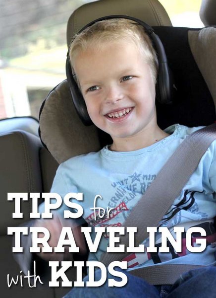 Tips for Traveling with Kids - great for the holiday trips coming up!