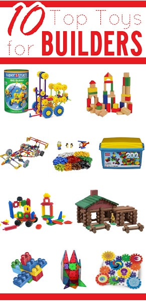 Top Toys for Builders