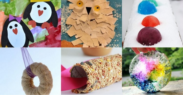 28 Winter Crafts for Kids to Make